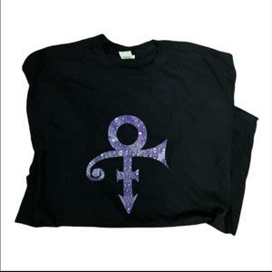 Artist formerly known as Prince purple rain raining xl tee t-shirt shirt a224